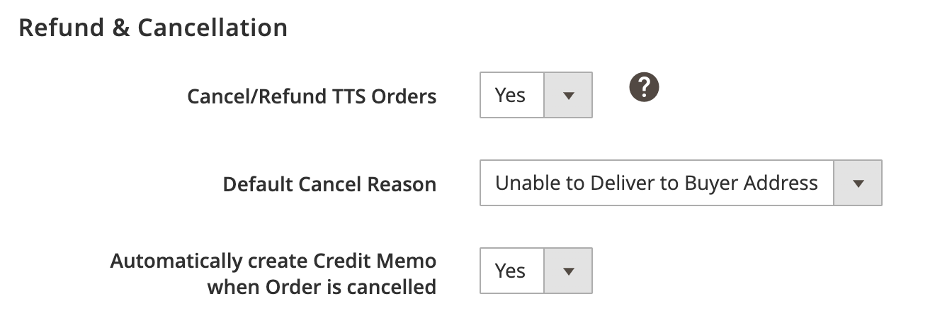 Create a Credit Memo for cancelled TikTok Shop orders