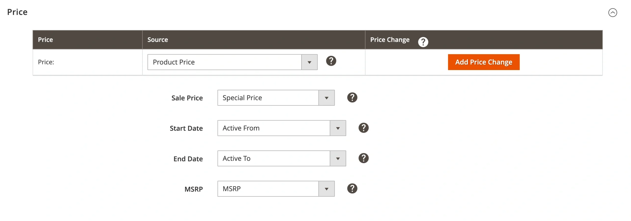 M2E OTTO Selling Policy Price