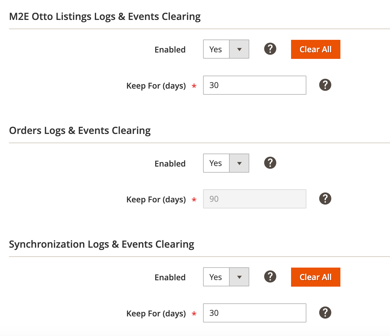 M2E_OTTO_Logs_Clearing