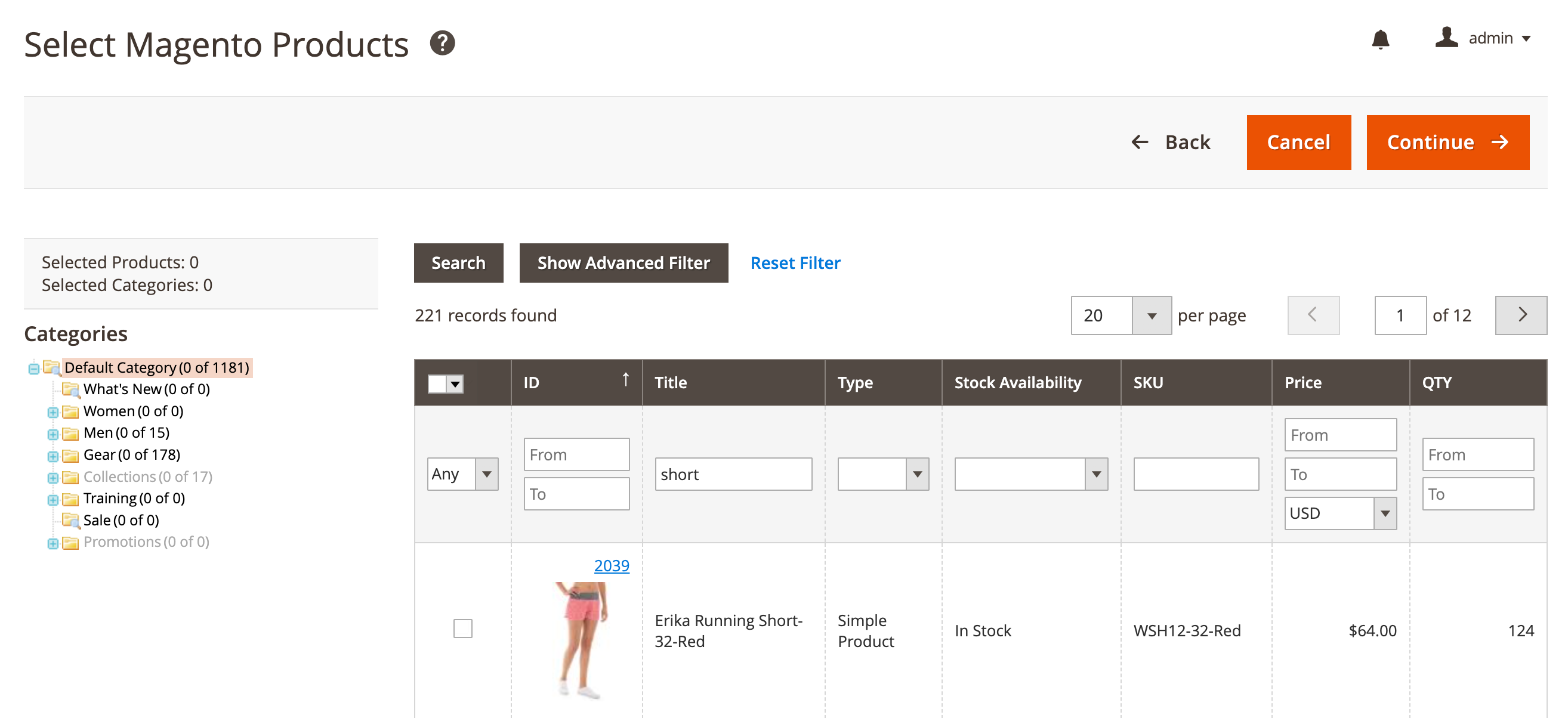 M2E_OTTO_Select_Magento_Products_from_Categories