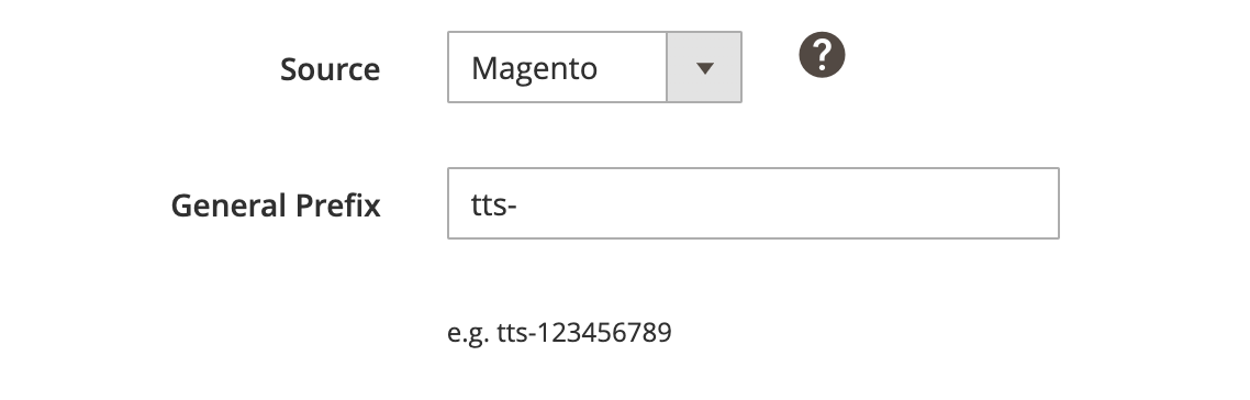 Magento Order Number Order Settings