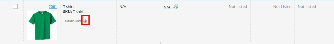 Manage Variations 14