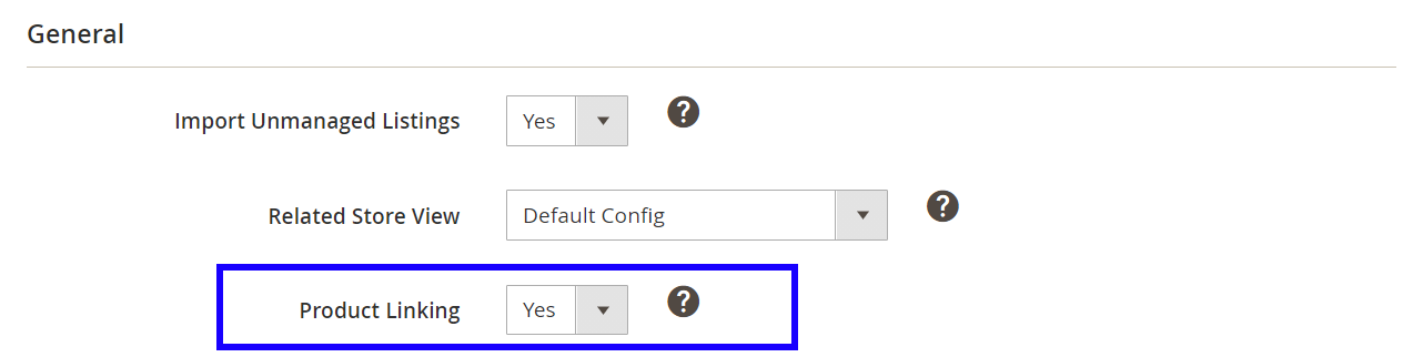 Opcja Łączenie produktów jest ustawiona na Tak