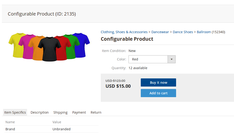 Preview Items on eBay