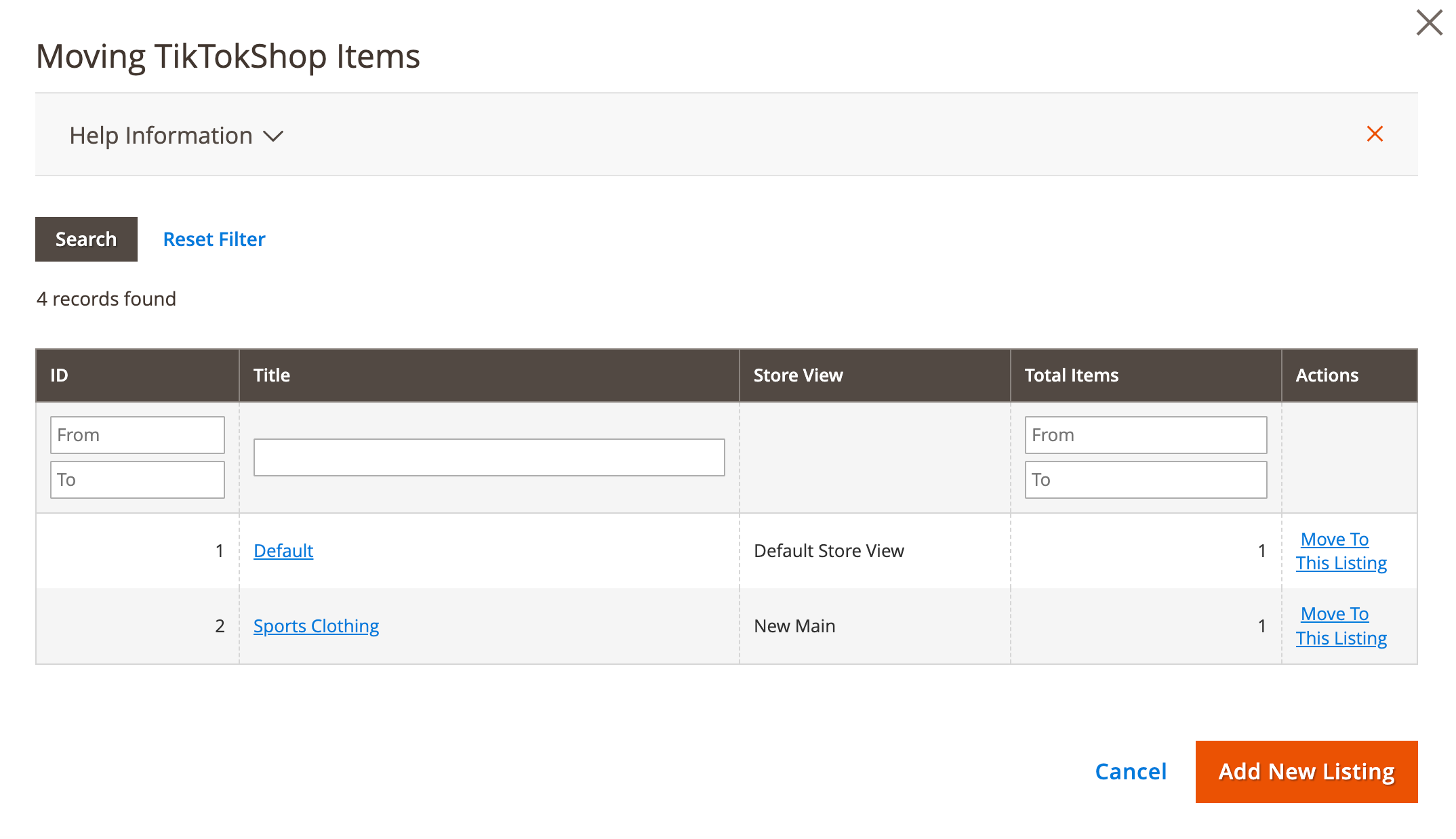 TTS_Select_the_Destination_Listing