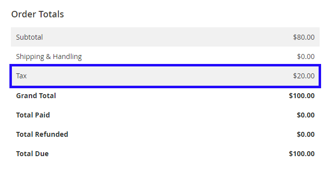 Tax Source is set to Magento. Magento order 2