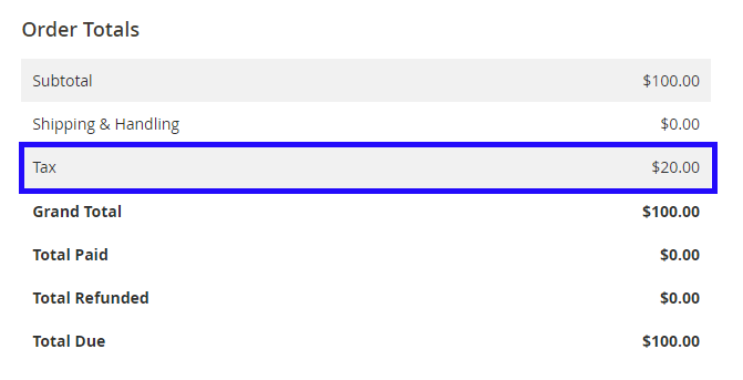 Tax Source is set to eBay. Magento order 1