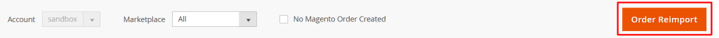eBay order reimport