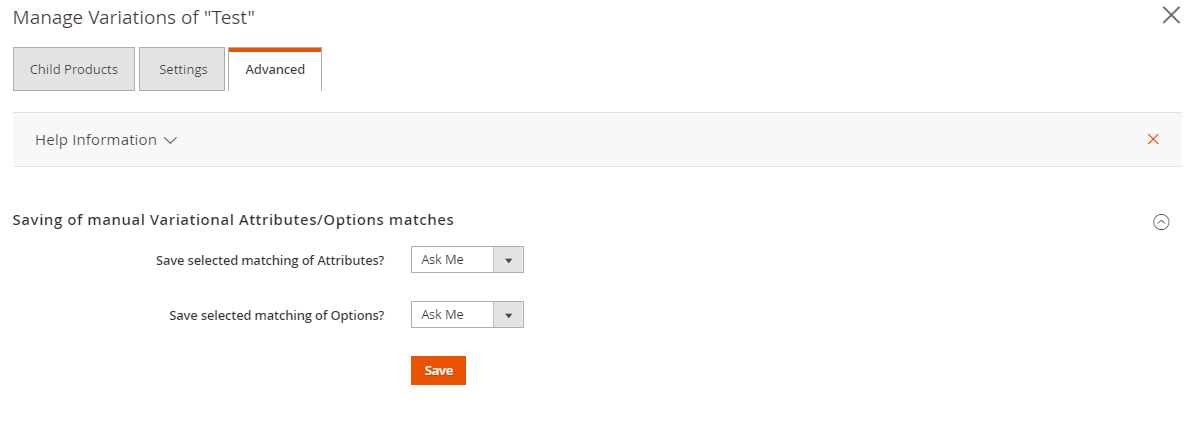 gérer les variations avancé