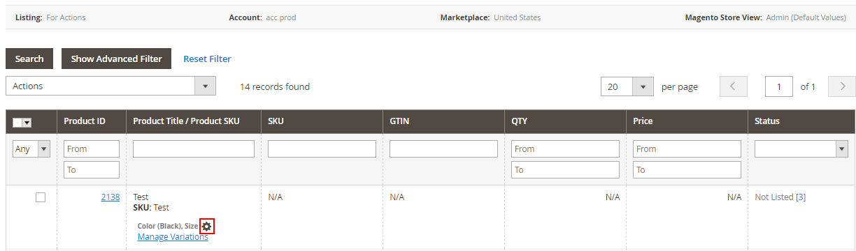 gérer les variations de l'engrenage