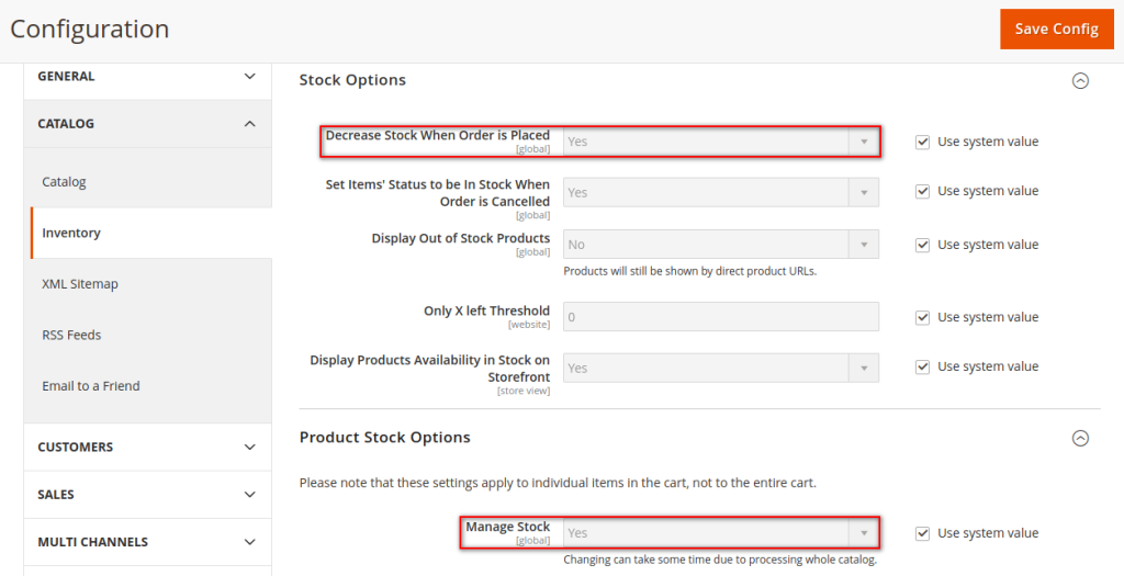 Manage Stock and Decrease Stock When Order is Placed