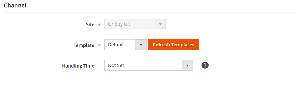 M2E OnBuy Délai de traitement des envois