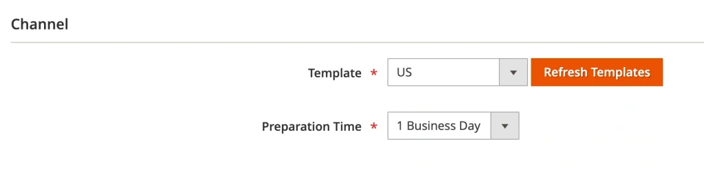 Politique d'expédition de M2E Temu