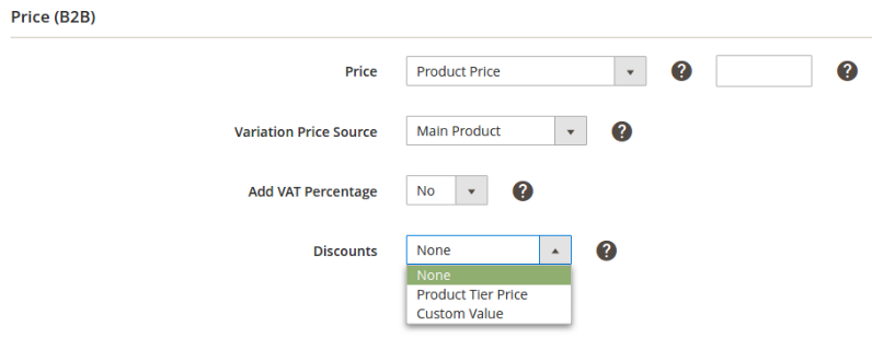 B2B Pricing Selling type