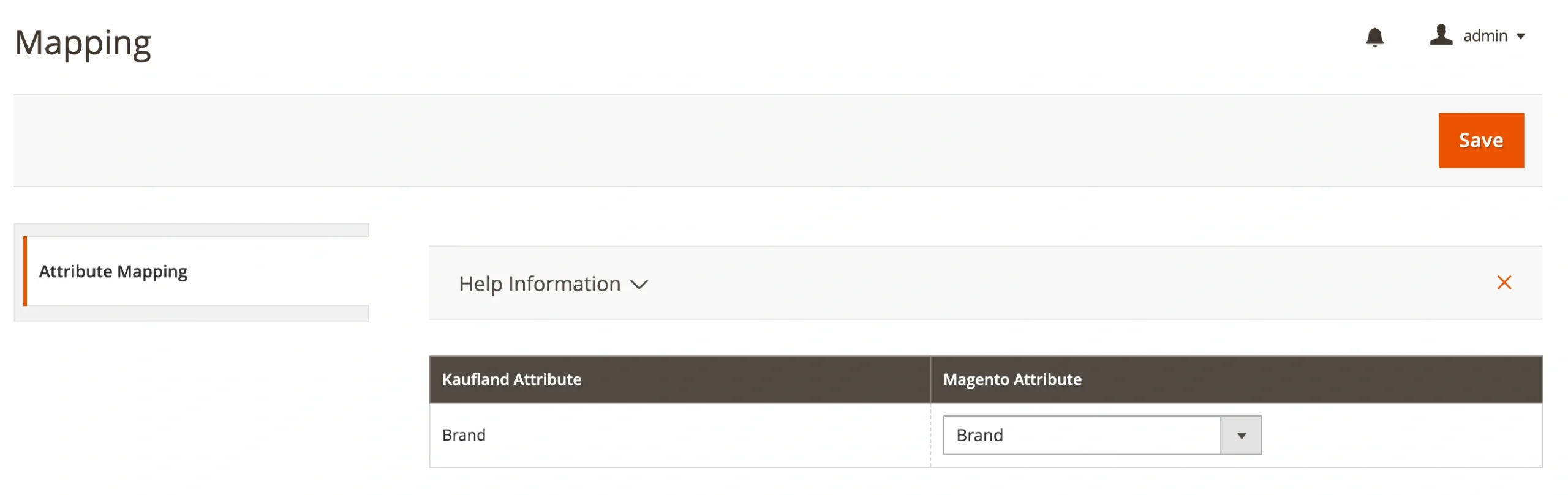 M2E Kaufland Attribute Mapping
