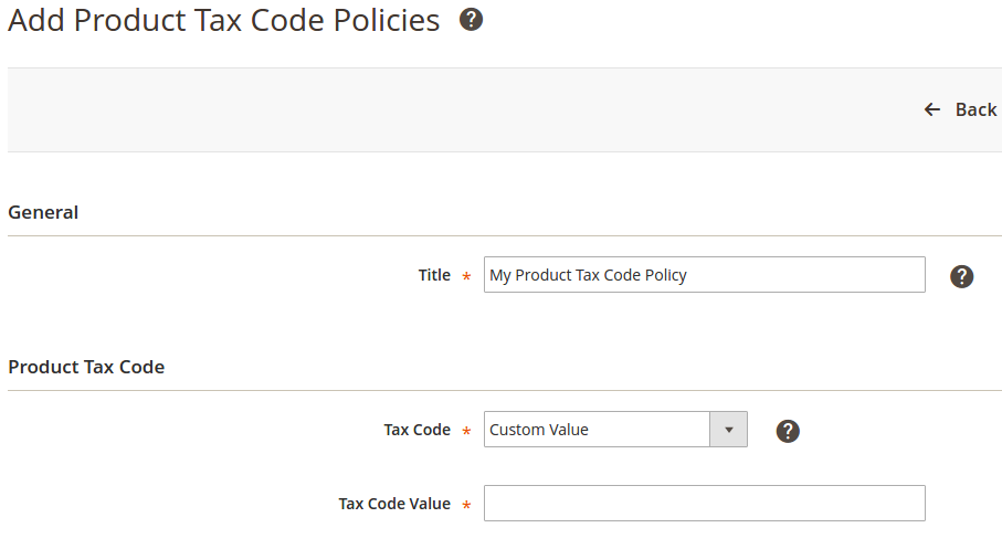 Amazon Product Tax Codes