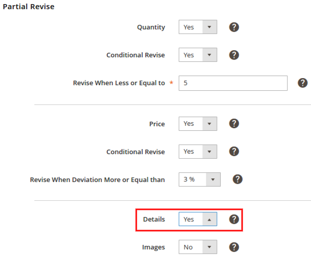 Revise Details