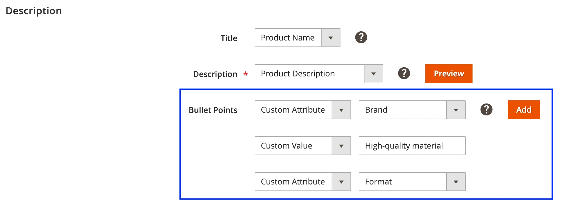 Punkty kulminacyjne opisu M2E Temu