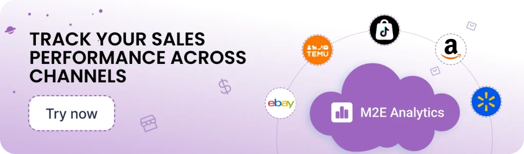 Try M2E Sales Analytics