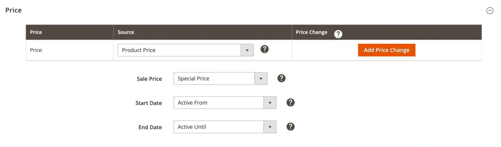 Aktionspreis in M2E OTTO Connect