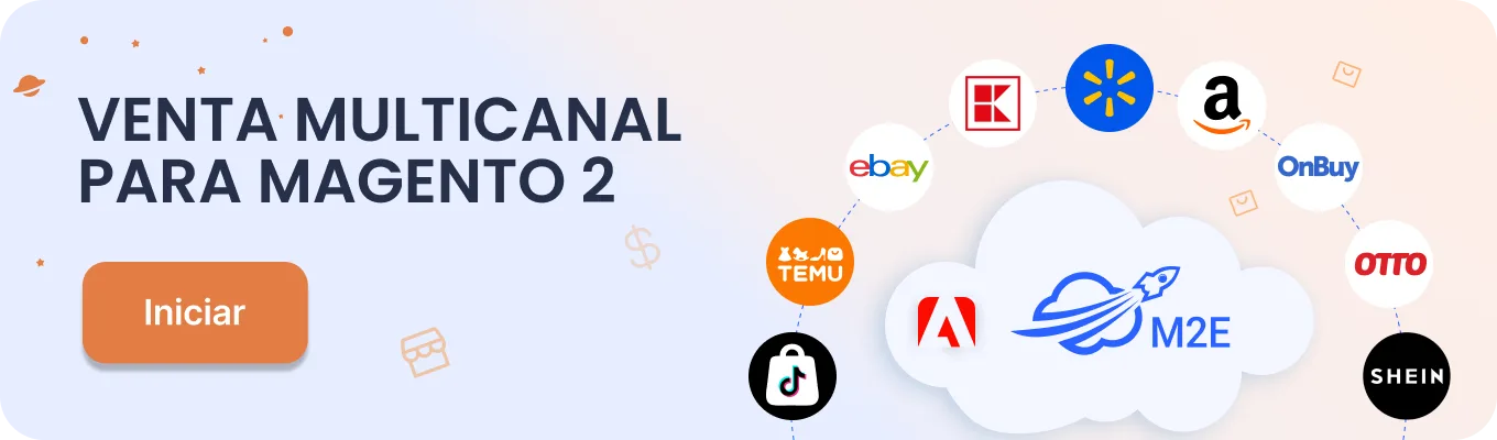 Extensión de e-Commerce multicanal para Magento 2