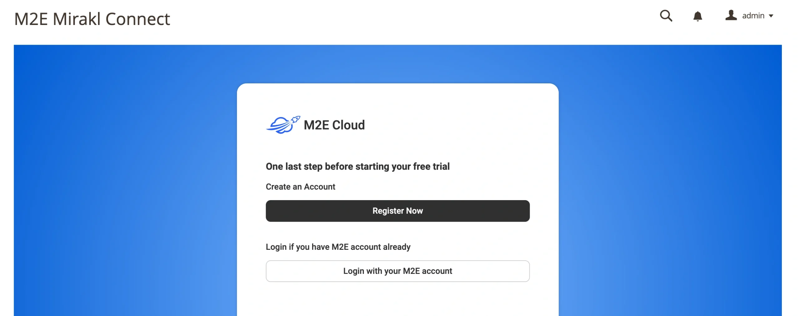 M2E Mirakl Connect Uživatelská příručka Krok 2